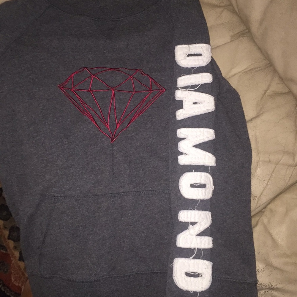 Grey Diamond sweatshirt
